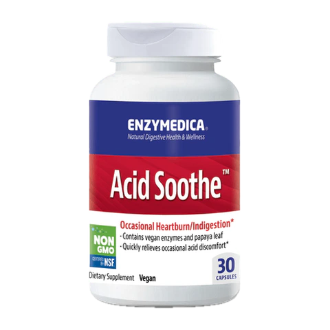 Enzymedica - Acid Soothe - 30 Capsules