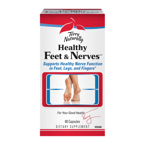 Terry Naturally - Healthy Feet & Nerves - 60 Capsules