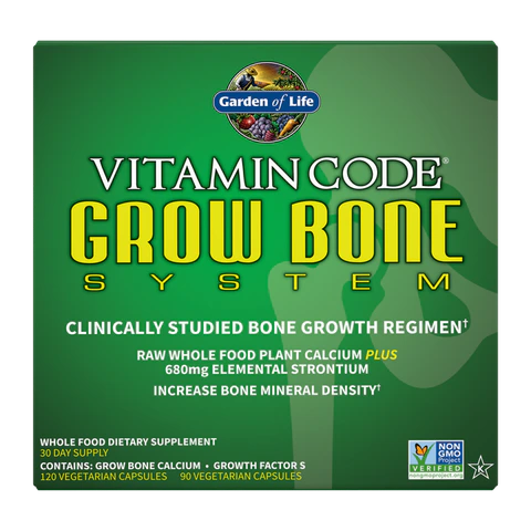 Garden of Life - Vitamin Code Grow Bone System - 1 Kit