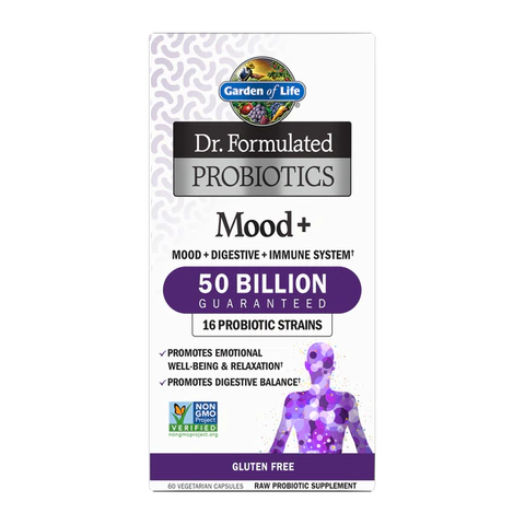 Garden of Life - Dr. Formulated Probiotics Mood + 50 Billion - 60 Capsules