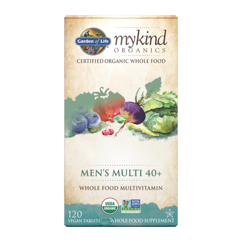 Garden of Life - Mykind Organics Men's Multi 40+ - 120 Tablets