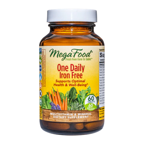 Megafood - One Daily Iron Free - 60 Tablets