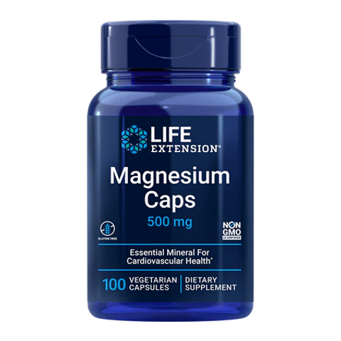 Life Extension - Magnesium Caps 500 mg - 100 Veg Capsules