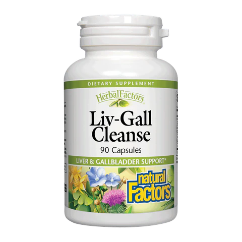 Natural Factors - Liv-Gall Cleanse Liver Gall Bladder - 90 Veg Capsules