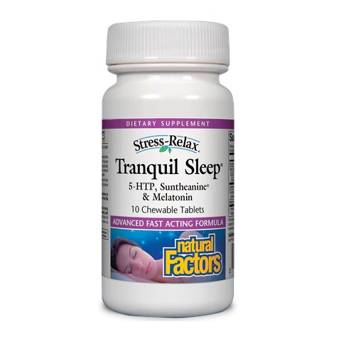 Natural Factors - Tranquil Sleep - 10 Chewables