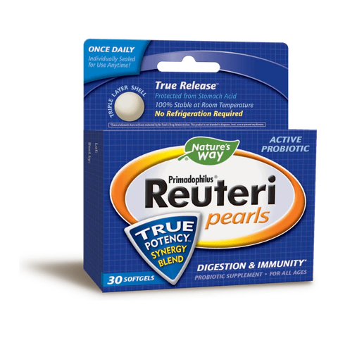 Natures Way - Primadophilus Reuteri Pearls - 60 Capsules