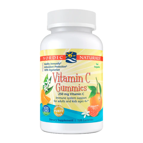 Nordic Naturals - Vitamin C Gummies Tart Tangerine - 120 Gummies