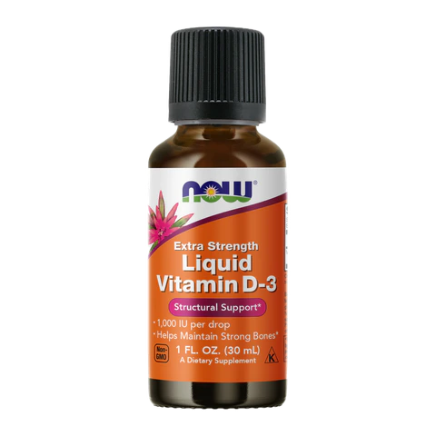 Now - Ex Str Liquid Vit D 3 1000 IU - 1 oz