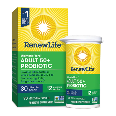 Renew Life - Adult 50+ Probiotic - 90 Capsules