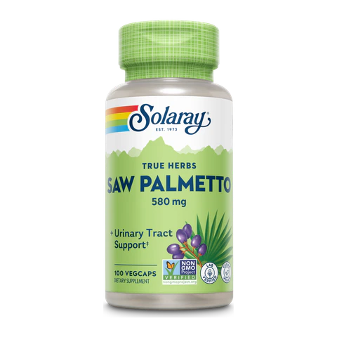 Solaray - Saw Palmetto Berries - 100 Capsules
