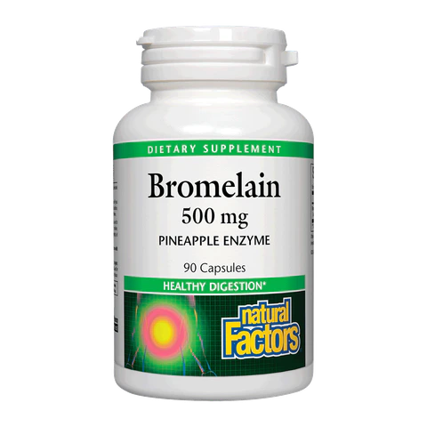 Natural Factors - Bromelain 500 mg - 90 Capsules