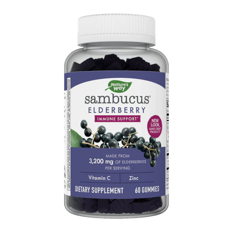 Natures Way - Sambucus Gummies - 60 count