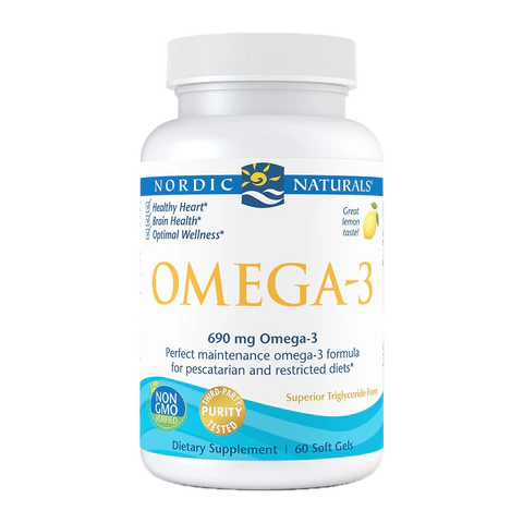 Nordic Naturals - Omega 3 Lemon 690 mg - 60 count