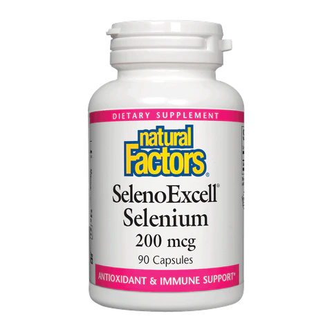 Natural Factors - Selenoexcell 200 mcg - 90 Capsules