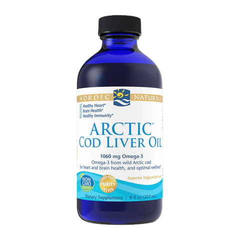 Nordic Naturals - Arctic Cod Liver Oil Unflavored - 8 oz