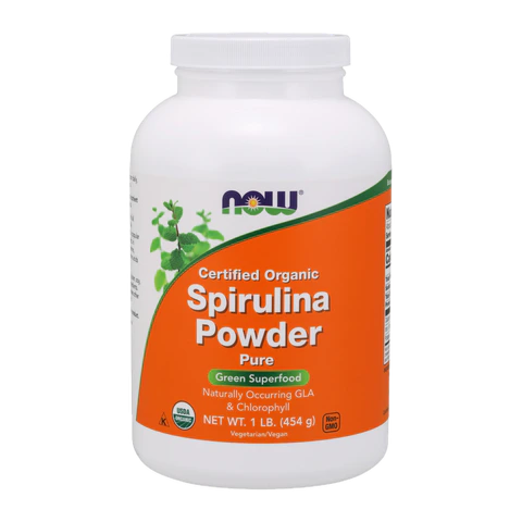Now - Spirulina Powder Organic - 1 lb