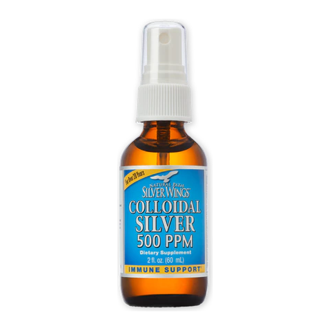 Natural Path Silver Wings - Colloidal Silver 500 PPM - 2 oz