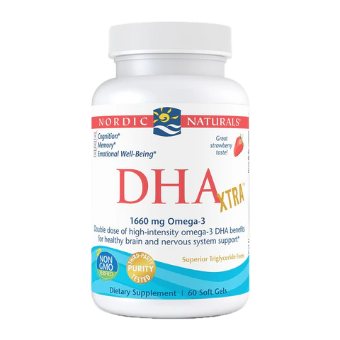 Nordic Naturals - Dha Xtra Strawberry - 60 count