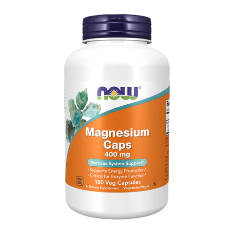 Now - Magnesium 400mg - 180 Capsules