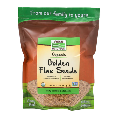 Now - Golden Flax Seeds Org - 2 lbs