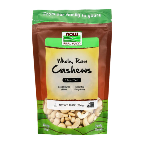 Now - Cashews Raw - 10 oz