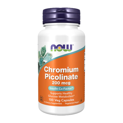 Now - Chromium Picolinate 200 mcg - 100 Capsules