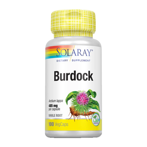 Solaray - Burdock Root - 100 Capsules