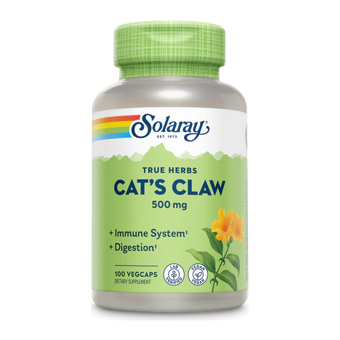 Solaray - Cats Claw - 100 Capsules