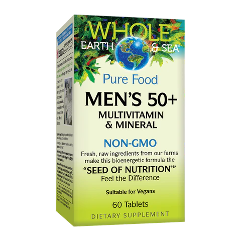 Natural Factors - WE&S Mens 50+ Multi - 60 Tablets