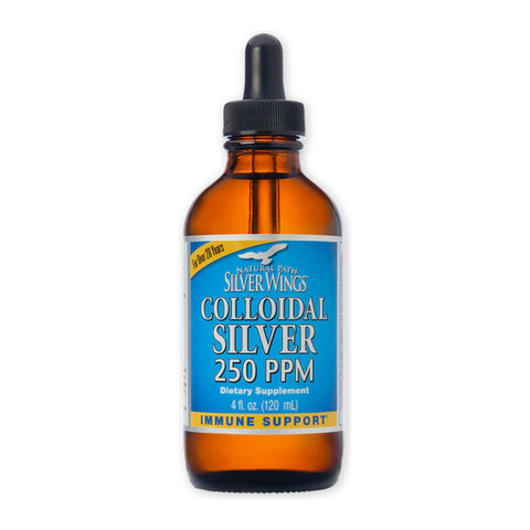 Natural Path Silver Wings - Colloidal Silver 250 PPM - 4 oz