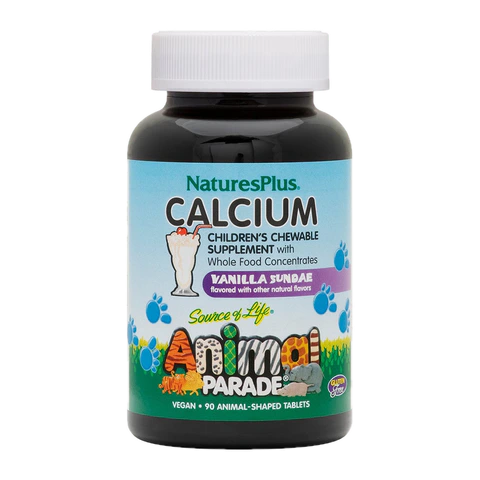 Natures Plus - Animal Parade Calcium Chewable - 90 count