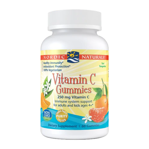 Nordic Naturals - Vitamin C Gummies Tart Tangerine - 60 count