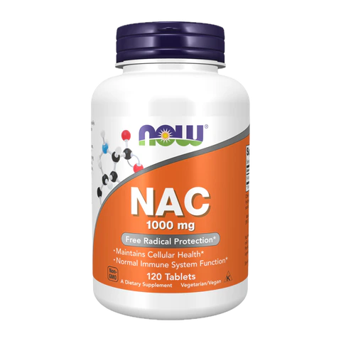 Now - NAC 1000 mg - 120 Tablets