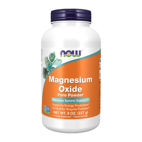 Now - Magnesium Oxide Powder - 8 oz