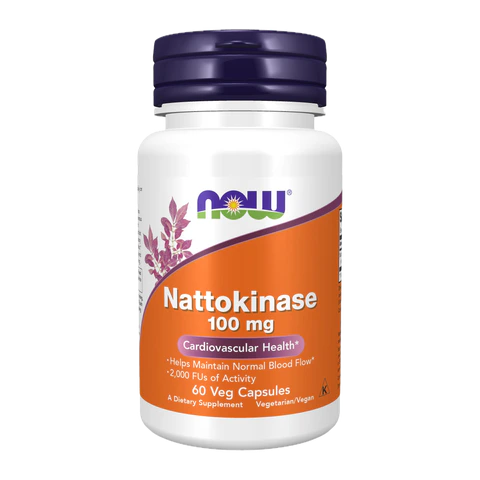 Now - Nattokinase 100mg - 120 Veg Capsules