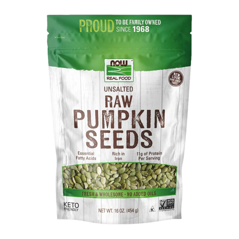 Now - Pumpkin Seeds Raw - 1 lb