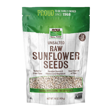 Now - Sunflower Seeds Hulled Raw - 1 lb