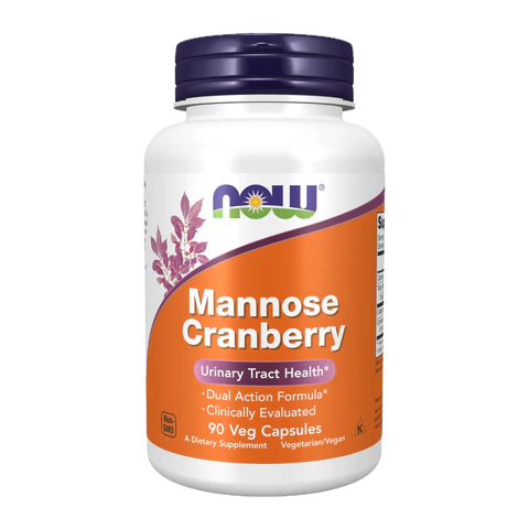 Now - Mannose Cranberry - 90 Veg Capsules