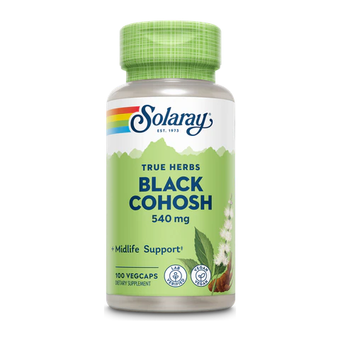 Solaray - Black Cohosh - 100 Capsules