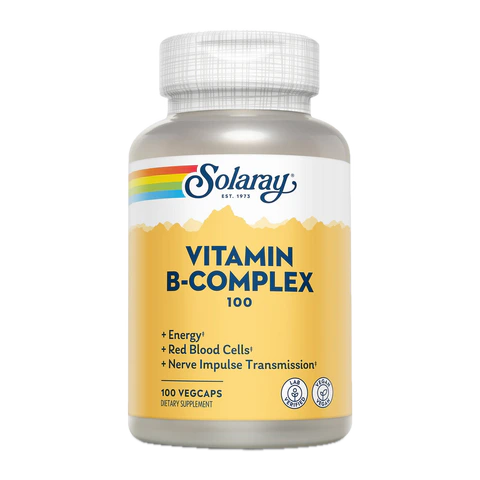 Solaray - B-Complex 100 - 100 Capsules