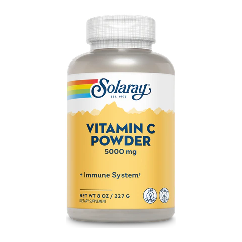 Solaray - Vitamin C Powder 5000 mg - 8 oz