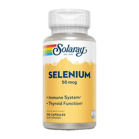 Solaray - Selenium 50 mcg - 100 Capsules