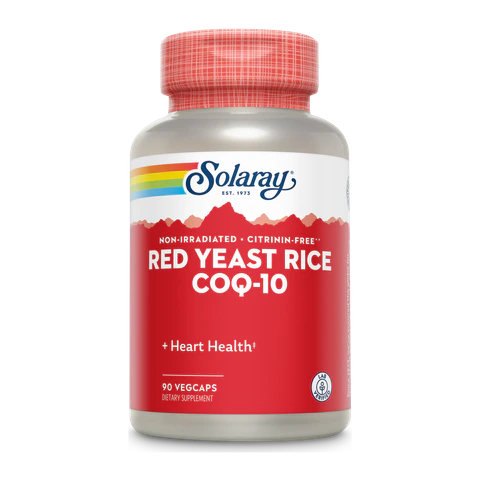 Solaray - Red Yeast Rice Coq-10 - 90 count