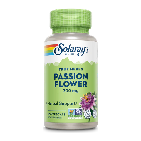 Solaray - Passion Flower - 100 Capsules
