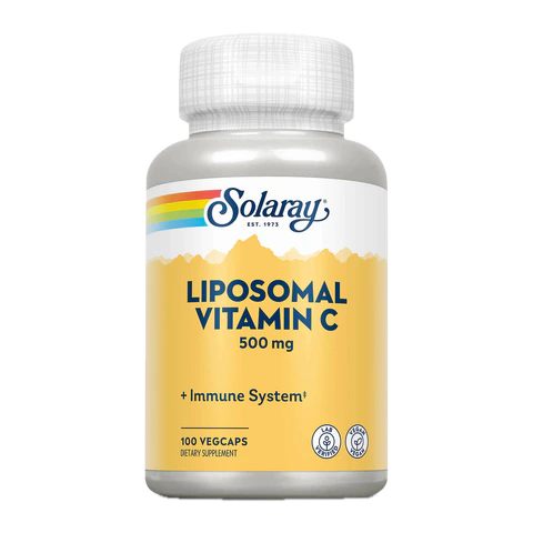 Solaray - Liposomal Vitamin C 500 mg - 100 Veg Capsules