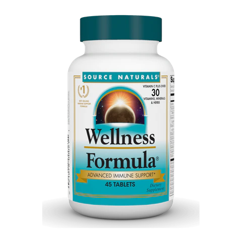 Source Naturals - Wellness Formula - 45 Tablets