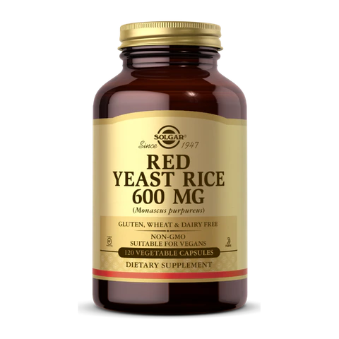 Solgar - Red Yeast Rice - 120 Capsules