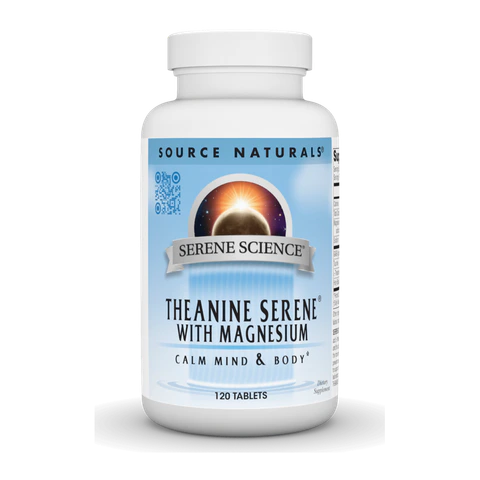 Source Naturals - Theanine Serine - 120 Tablets