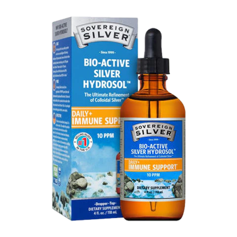 Sovereign Silver - Hydrosol - 4 oz dropper