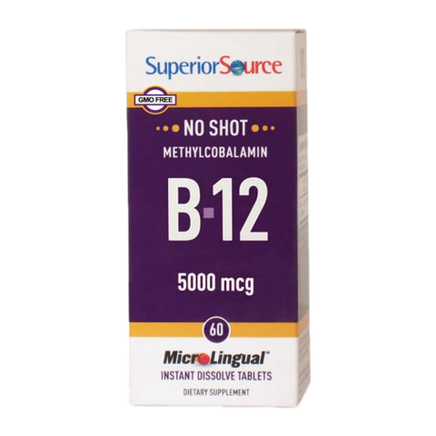 Superior Source - Methylcobalamin B-12 5000 - 60 Tablets